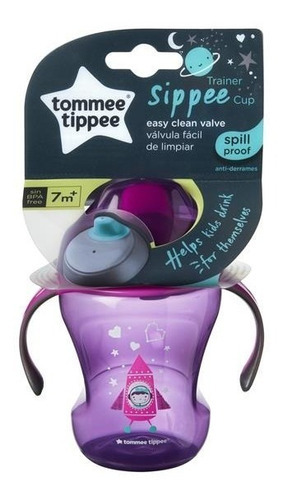 Copo Infantil Com Bico Macio 230ml Tommee Tippee Roxo