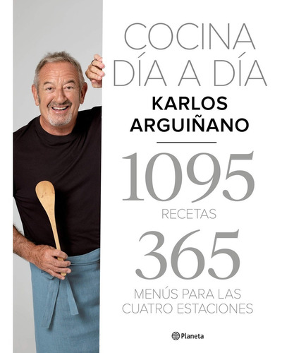 Libro Cocina Día A Día: 1095 Recetas Karlos Arguiñano 