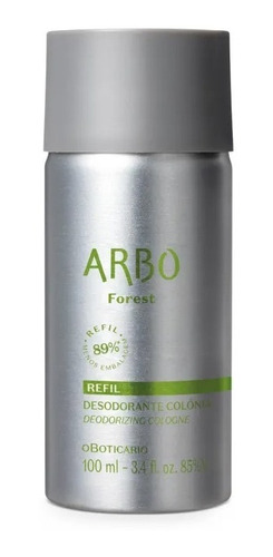 Refil Arbo Forest Desodorante Colônia 100ml