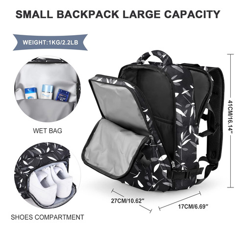 Mochila De Viaje Grande Aprobada Para Vuelo Con Portátil
