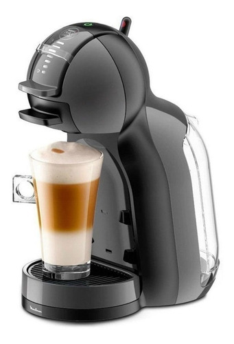 Imagen 2 de 2 de Cafetera Nescafé Dolce Gusto Moulinex Mini Me automática negra para cápsulas monodosis 220V - 240V