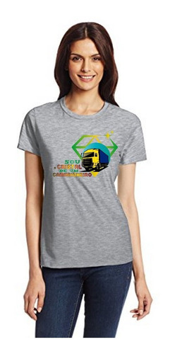 Imagem 3 de 5 de Camiseta Para Caminhoneira - Cristal Do Caminhoneiro