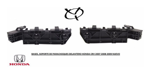 Base Soporte Parachoques Delantero Honda Crv 2007 2008 2009