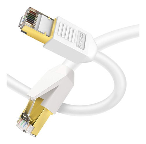 Glanics Cat 8 Cable Ethernet De 25 Pies, Cat8 Network Intern