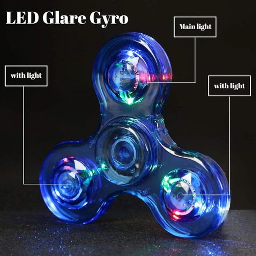 Los Fidget Spinners Led De Scione, Iluminan Los Juguetes Sen