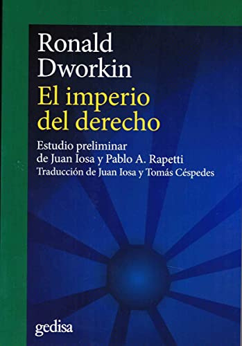 Libro Imperio Del Derecho El De Dworkin Ronald Gedisa