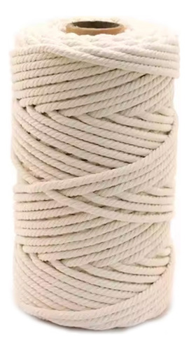 Cuerda De Algodon 6 Mm X 100 Mt