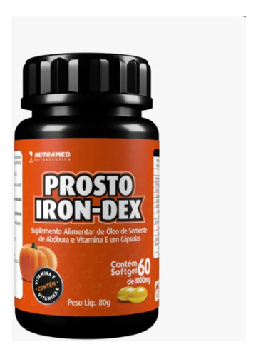 Prosto Iron-dex Aceite De Semilla De Calabaza + Vitamina E Sabor Neutro