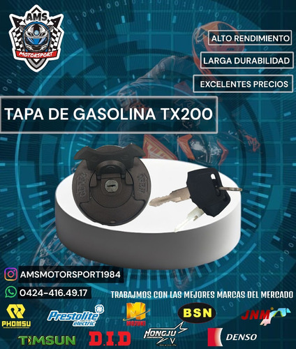 Tapa De Gasolina Tx200