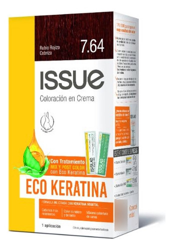 Kit Color Tinta Issue Keratina N.7.64