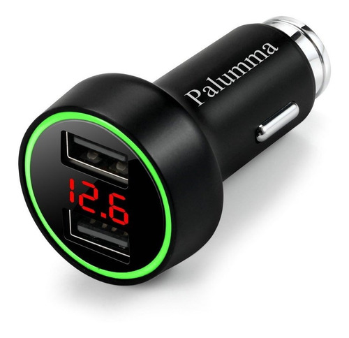 Palumma 24w/4.8a Dual Usb Car Charger, 12v To Usb Outlet Wit