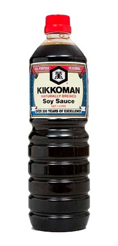 Molho Soja Shoyu Tradicional Kikkoman 1l Importado Cingapura