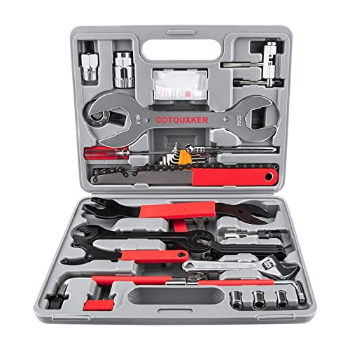 Bike Tool Kit, 44pcs Bicycle Tool Kit For Easy Mountain...