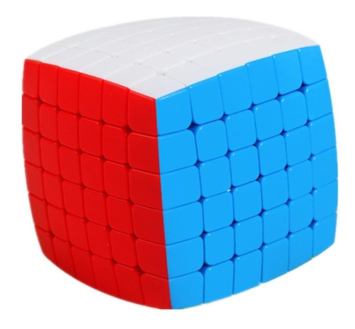 Cubo Mágico 6x6 Magnético Shengshou Mr.m 6x6x6 Stickerless
