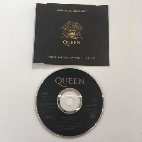 Queen - Cd Single Bohemian Rhapsody / These Are The Days...