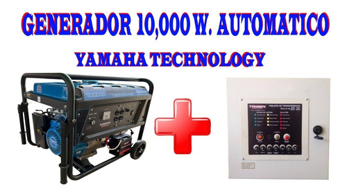 Planta D Luz 10000 W. Trifásica Generador Automática Yamaha