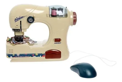 Máquina De Coser De Juguete Para Niños Con Luces Y Sonidos – Kit De Manualidades Seguro Y Divertido Para Aprender Costura