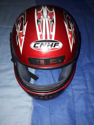 Casco Integral Sin Vicera Para Motorizado Marca Helmet