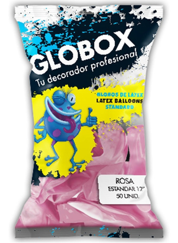Globox Standard 12 Pul. Rosa X 50 Un