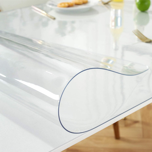Cubierta De Mesa Transparente Ostepdecor Custom De 47 X 23.6