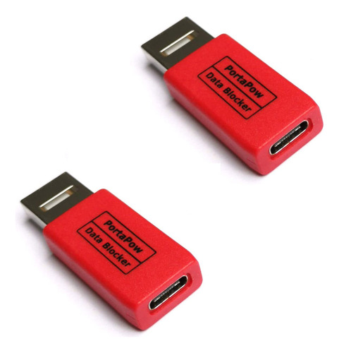 Portapow Bloqueador De Datos Usb-a A Usb-c (2)