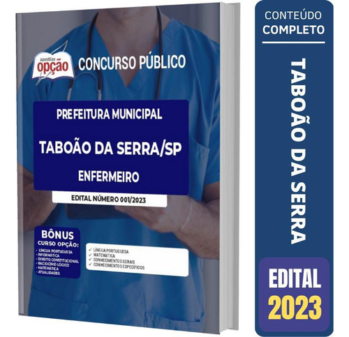 Apostila Concurso Taboão Da Serra Sp - Enfermeiro