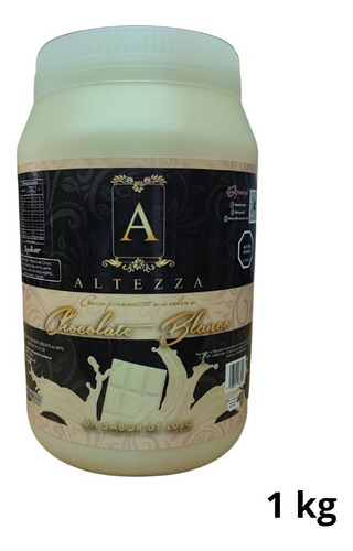 Crema De Chocolate  Blanco Para Untar  1 Kg, Altezza.