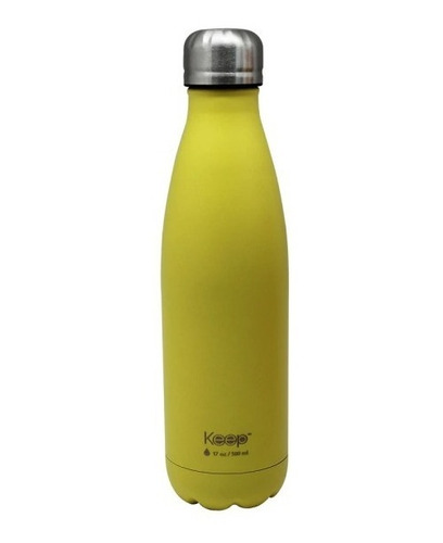 Imagen 3 de 4 de Botella Deportiva Térmica Keep Acero Inoxidable 500ml