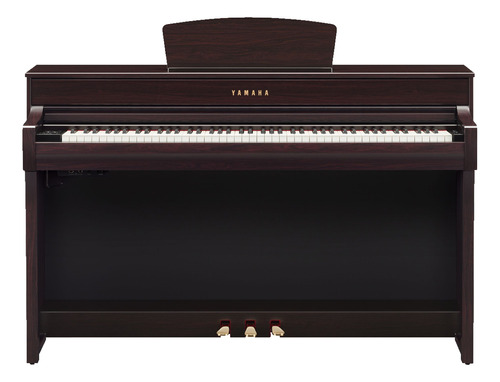 Piano Clavinova Yamaha Clp-735r Clp735 Rosewwod Marron