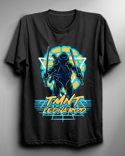 Polera De Mujer De Tortugas Ninjas - Tmnt - Leonardo