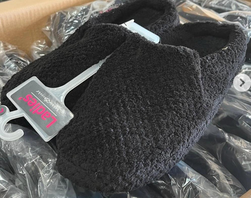 Pantunflas Para Dama Marca Ladies Super Comodas 27/28 Cm