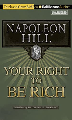 Your To Be Rich (think And Grow Rich (audio)), De Hill, Napoleon. Editorial Think And Grow Rich On Brilliance Audio, Tapa Dura En Inglés