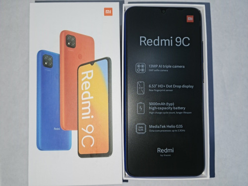 Xiaomi Redmi 9c 3gb 64gb Azul