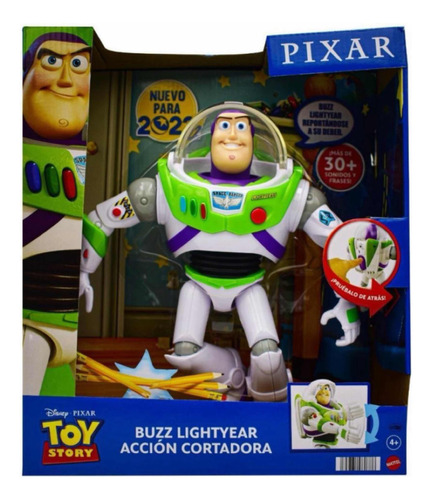 Muñeco Buzz Lightyear Accion Golpe Accion Cortadora 963k