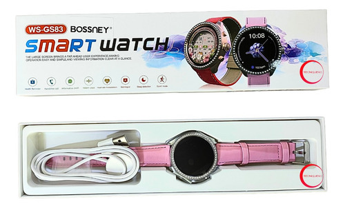 Combo Motorola Edge 50 Fusion Rosa + Smartwatch Bossney Ws Gs83