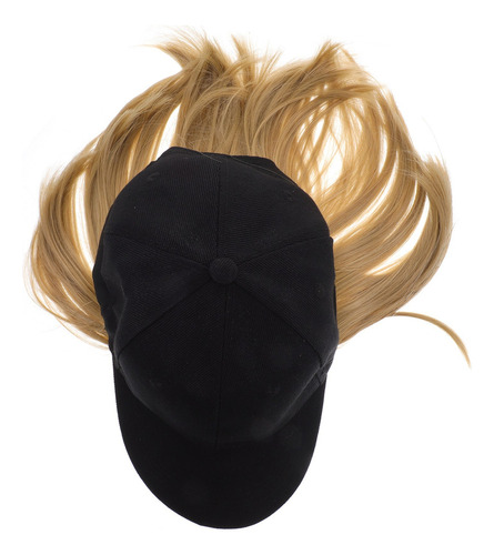 Gorro De Lona, Extensión De Pelo, Cola De Caballo Adjunta