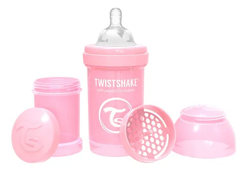Mamadera Anticólico Twistshake 180ml Azul
