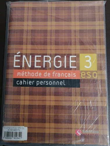 Énergie 3 Eso Méthode De Francais Cahier Personnel + Cd