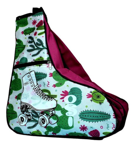 Bolso Para Patin Artistico - Alforja Estampado 