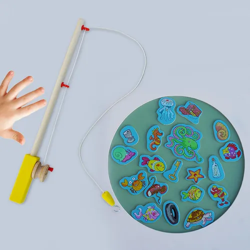 5 Kit De Pesca Infantil: Diversión Garantizada 5 Piezas