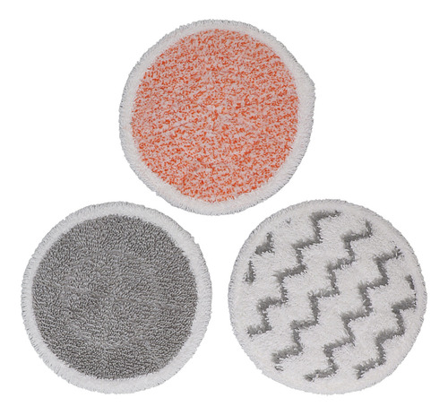 Mop Scrub Pads, 6 Peças De Limpador A Vapor De Reposição Par