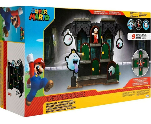 Imagen 2 de 6 de Nintendo Super Mario Deluxe Boo Mansión Playset