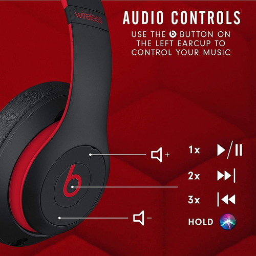 Beats Studio3 Auriculares Inalámbricos - Apple W1 Auriculare