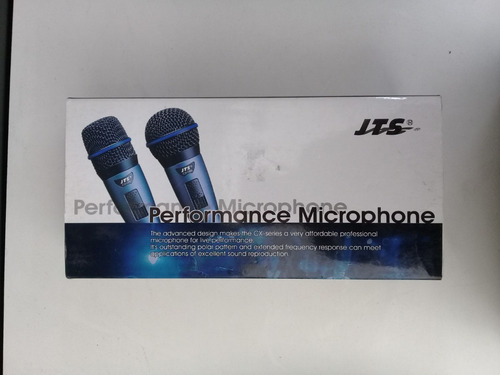 Microfone De Fio Jts Cx-08s