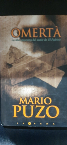 Mario Puzo Omerta Obra Postuma