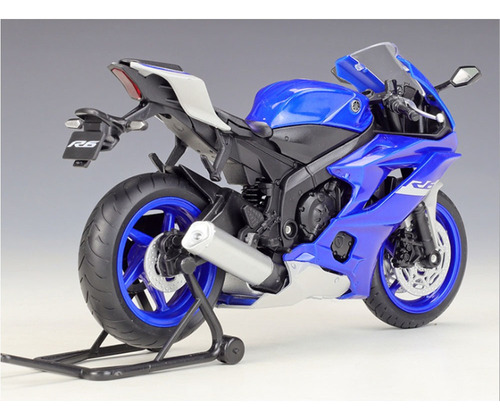 Modelo De Aleación De Motocicleta De Maquinaria Pesada 1:12