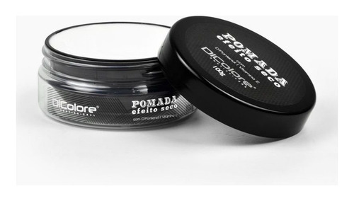 Pomada Para Cabelo Efeito Seco Com D'pantenol E Vitamina E Dicolore - 100g