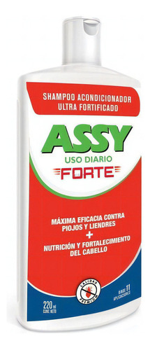 Assy Uso Diario Forte Shampoo Acondicionador 400ml Piojos