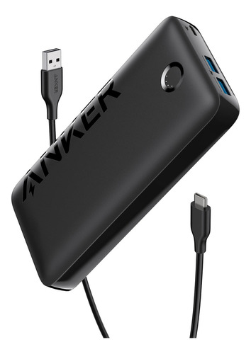 Anker Power Bank, Cargador Portátil De 20.000 Mah Con Carga Rápida Usb-c, Funciona Para iPhone 15/15 Plus/15 Pro/15 Pro Max, iPhone De La Serie 14/13/12, Samsung, iPad Pro, AirPods, Apple Watch Y Más