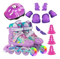 Comprar Set Rollers Aluminio + Casco + 6 Protecciones + Bolso El Rey